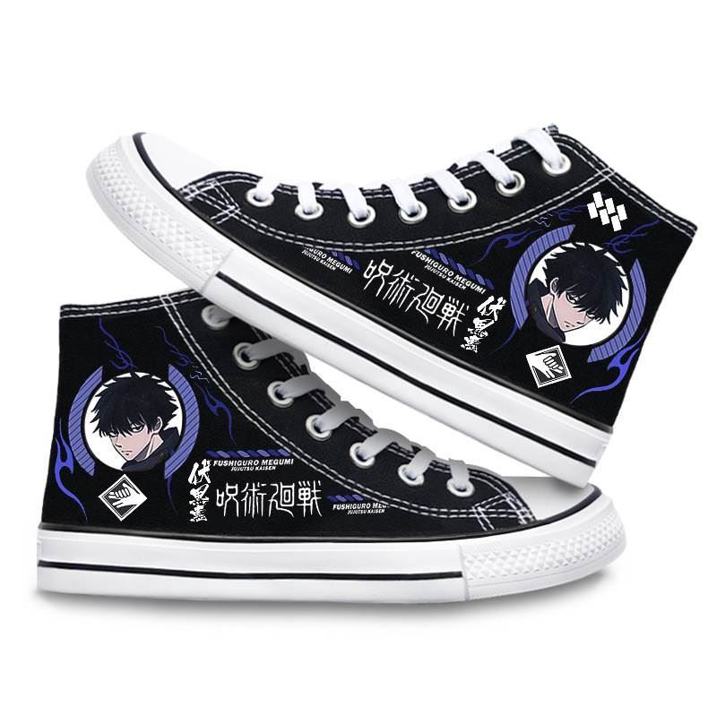 Unisex Anime High-top Canvas Shoes