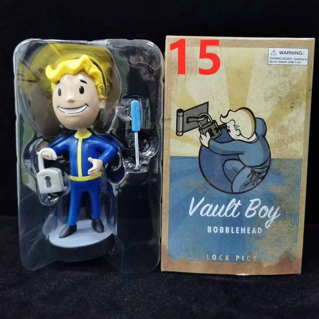Cute Fallout Game Doll Figure Ornament