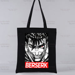 Guts Printed Canvas Shoulder Bag