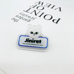 Kpop Cartoon Badge Pendants