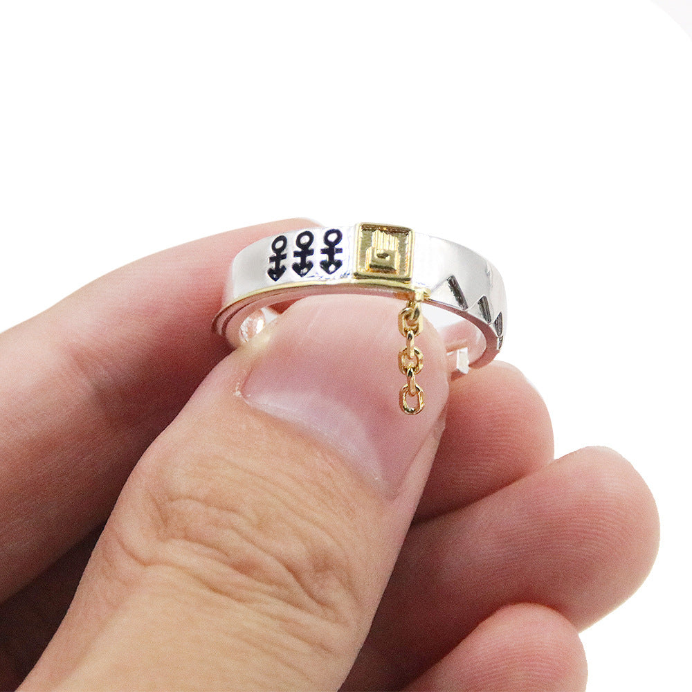 Chic Kujo Jotaro Palm Cos Ring