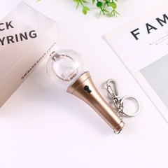 KPOP LightStick Keychain Pendant