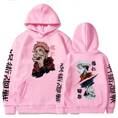 Trendy Anime Printed Loose Casual Hoodie