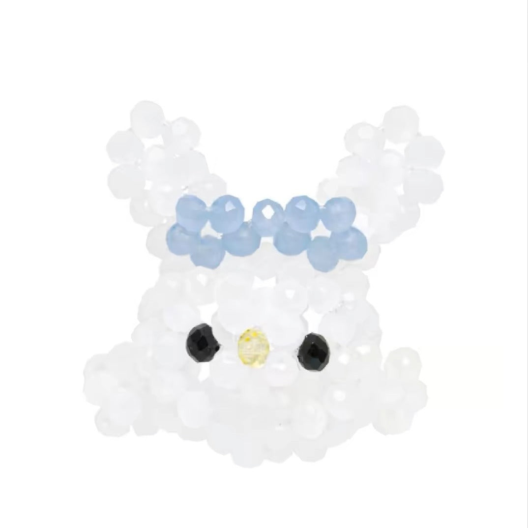 Wonyoung Bunny Crystal Ring