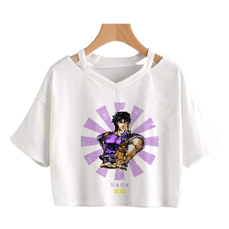 Chic Girls Jojo Printed Crop Top T-shirt