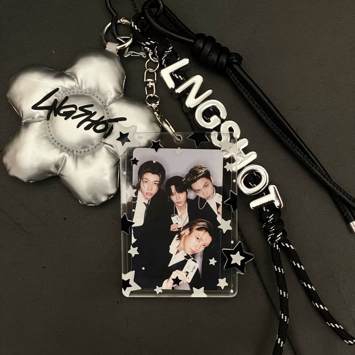 OHYUL RYUL WOOJIN LOUIS Acrylic Card Sleeve Bag Pendant
