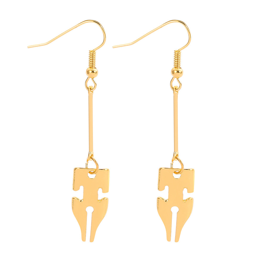 Anime Jojo Cosplay Earrings