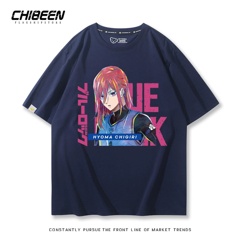 Casual Anime Short Sleeve Summer Cotton Tee