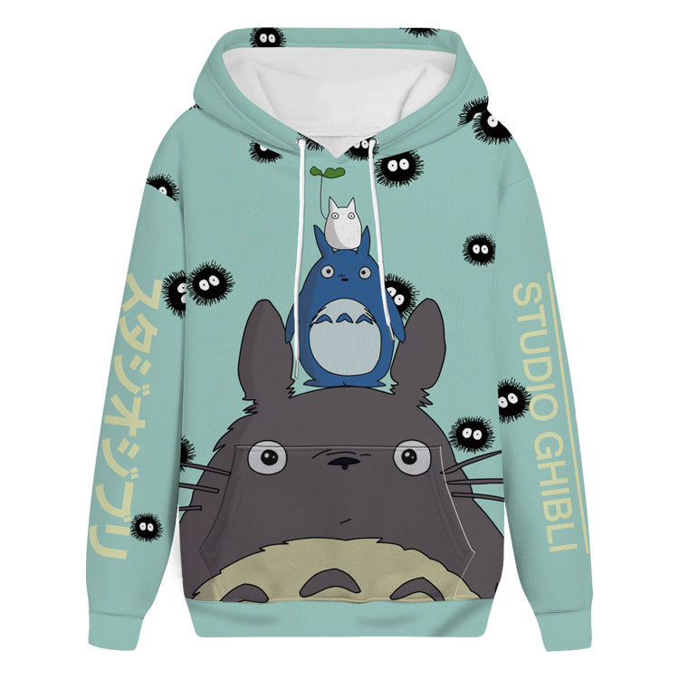 Cute Anime 3d Print Cosplay Casual Hoodie