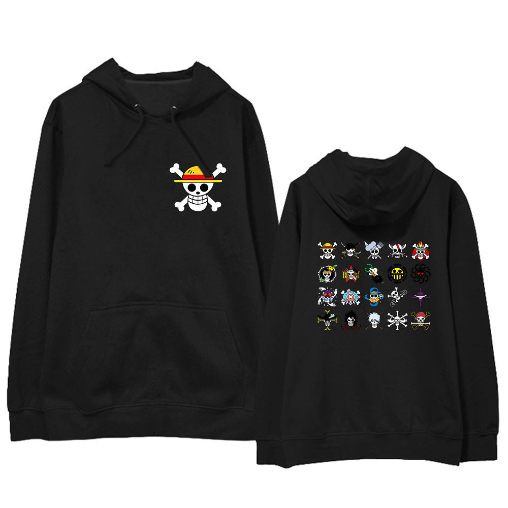 Unisex Pirate King Casual Wear Fashion Hoodie