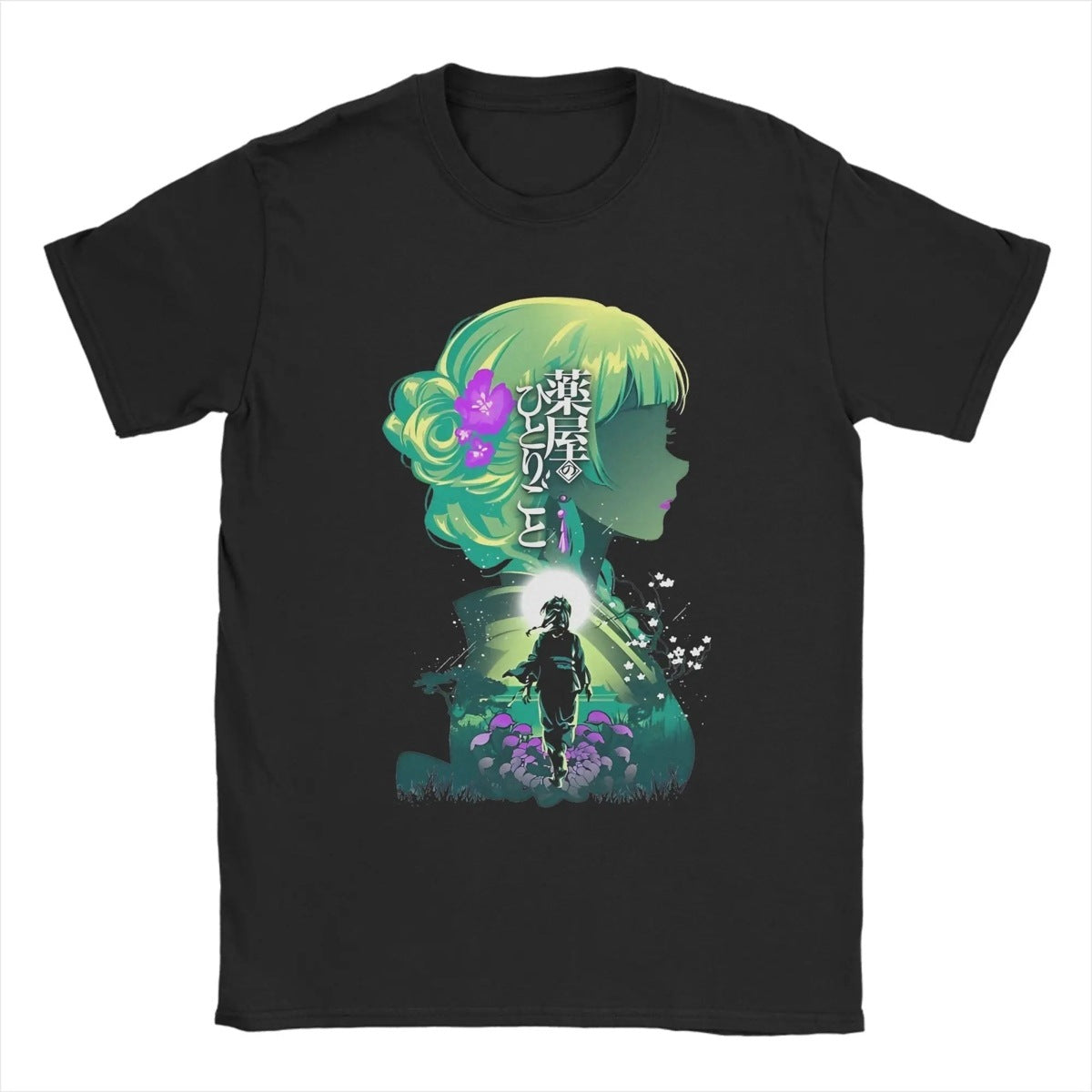 Unisex Anime Pattern Printed T-Shirt