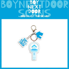KPOP Cartoon Light Keychain Pendant