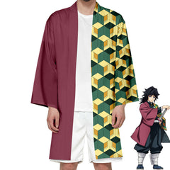 Unisex Anime Cosplay Cape Loose Long Kimono