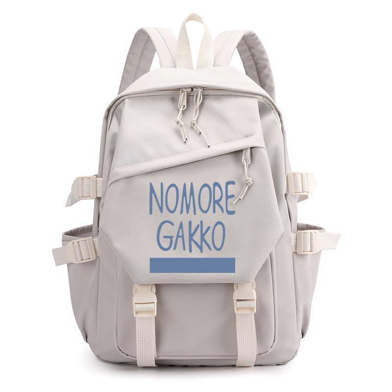 Japanese Style Graphic Print Large Capacity Backpack