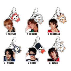 KPOP Boy Group Sohee Keychain Pendant
