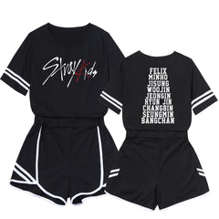 KPOP Group Women's T-shirt Shorts Set