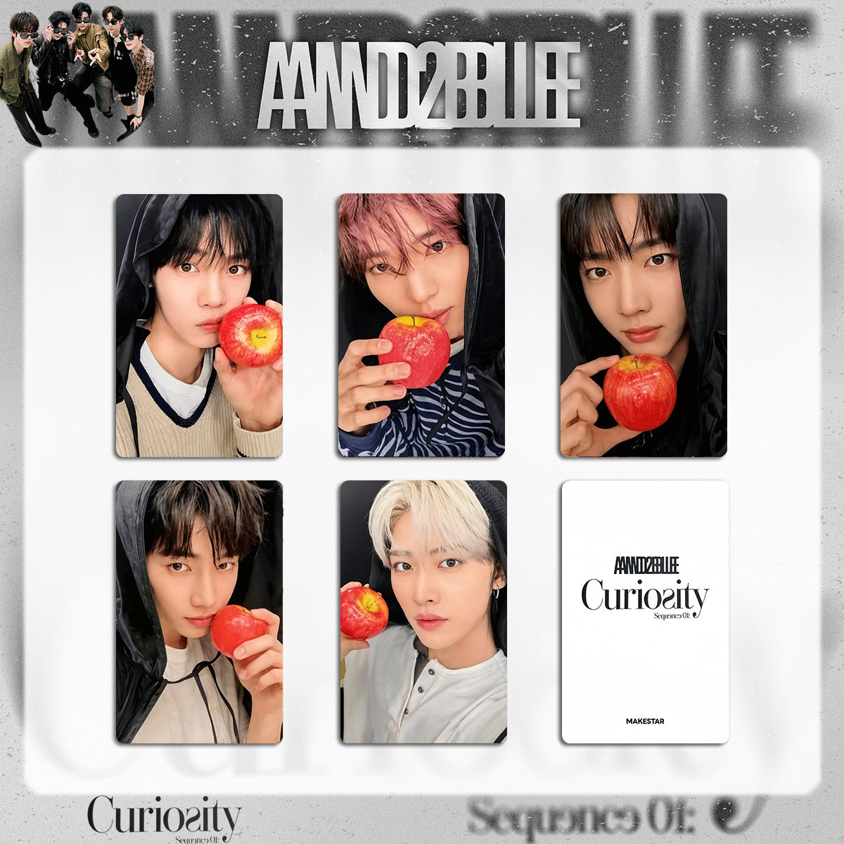 Sequence Curiosity Album Draw Photocard Set