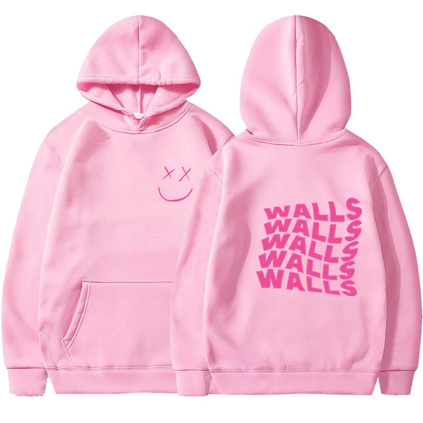 Unisex Louis Walls Printed Casual Hoodie