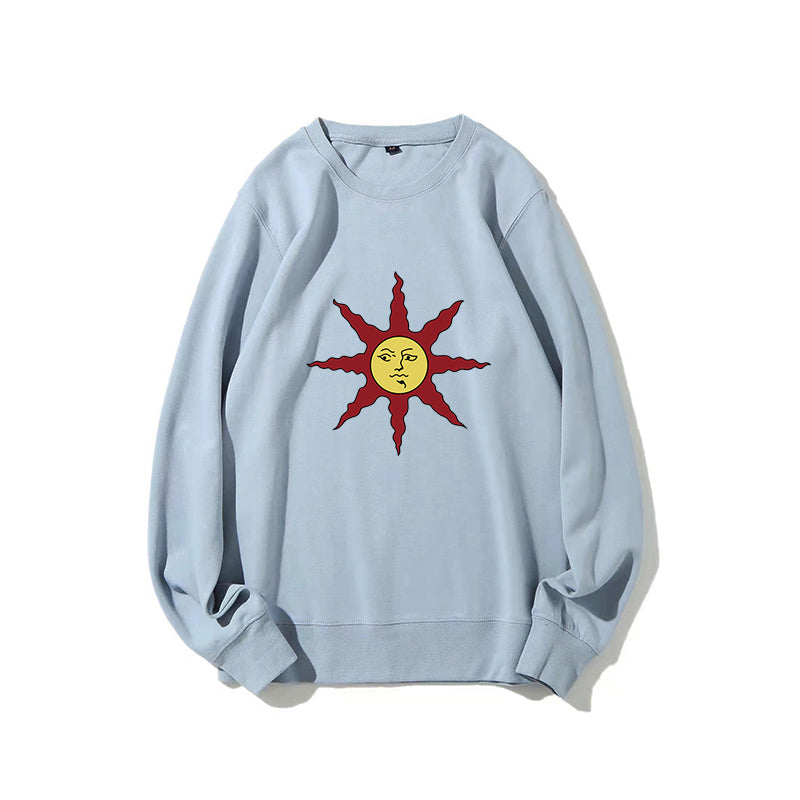 Trendy Game Crew Neck Pullover Sweashirt