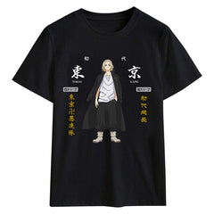Unisex Anime Tokyo Graphic Print T-shirt