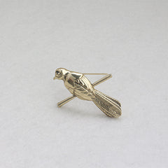 Mockingbird Brooch