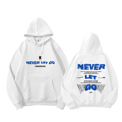 KPOP Album NEVER LET GO Double-sided Hoodie
