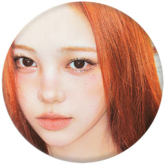 H2H Album "Lemon Tang" Tinplate Badge Mirror Keychain