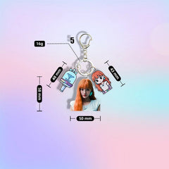 WONHEE MINJU IROHA Bag Pendant Keychain