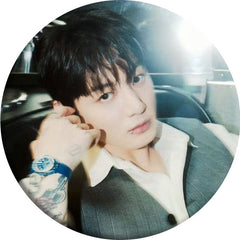 BANGTAN Magazine Cover Badge Mirror Keychain