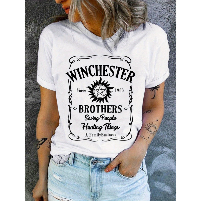 Women's Winchester Brothers Printed T-shirt