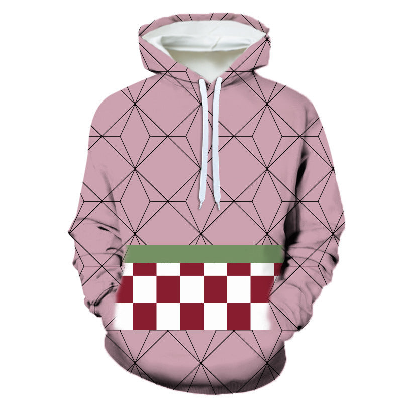 Unisex Anime Digital Print Cosplay Hoodie