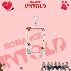 KPOP Album Card Insert Keychain Pendant