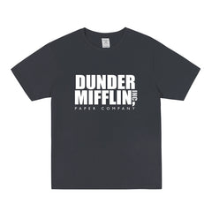 Dunder Letter Cotton T-Shirt