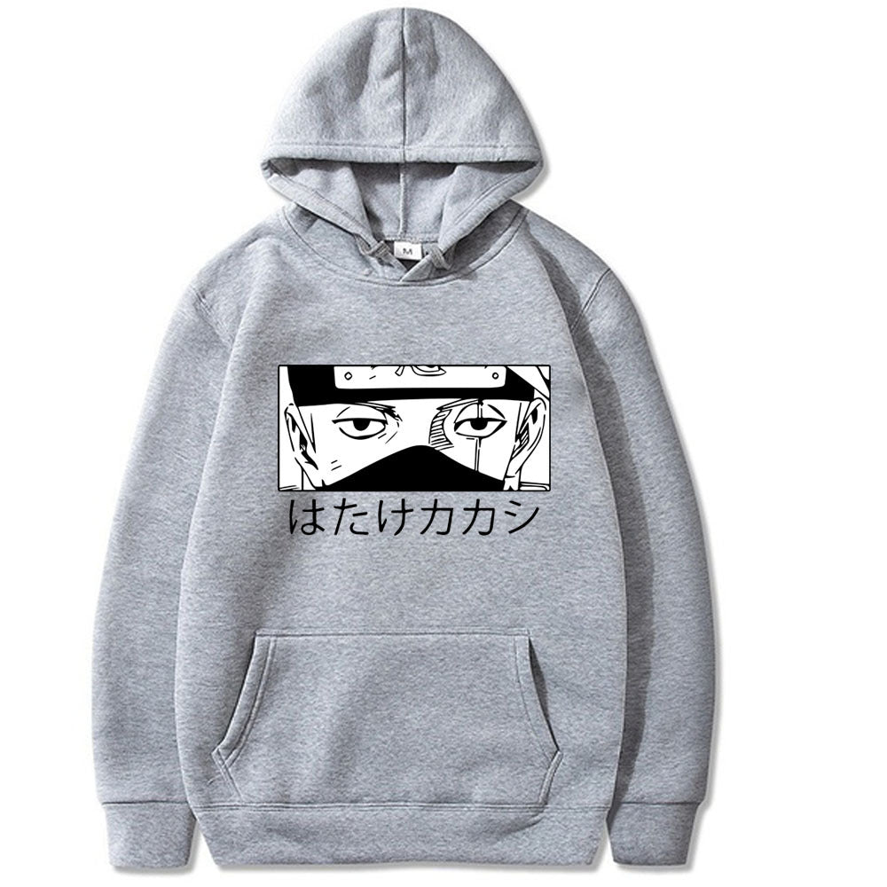 Unisex Anime Printed Casual Loose Hoodie