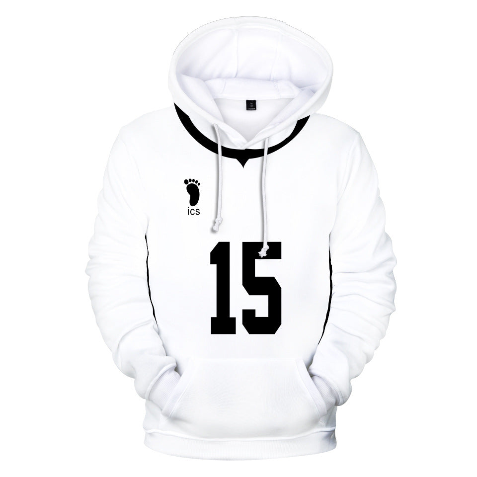 Unisex Inarizaki High 3D Print Sports Hoodie