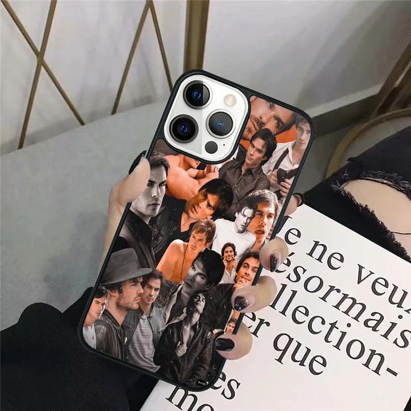 Damon Salvatore Soft IPhone Case