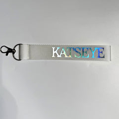 KPOP Name Laser Phone Rope Key Ring