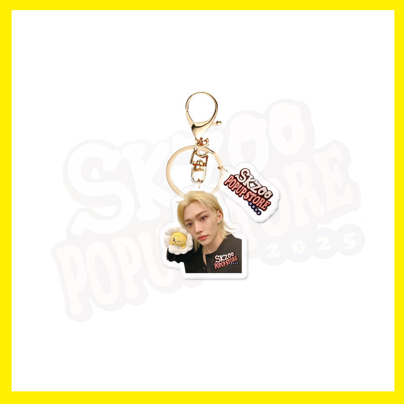 Felix Lee Know Acrylic Keychain Pendant