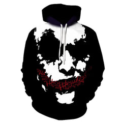 Trendy Joker 3D Printed Men's Cosplay Hoodie