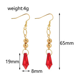 Trendy Game Cosplay Earrings Necklace