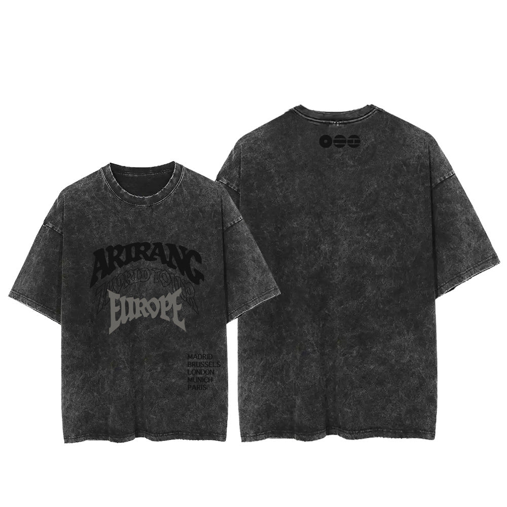 ARIRANG TOUR EUROPE Washed T-Shirt