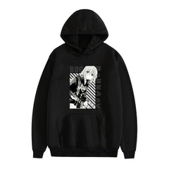 Casual BOCCHI Anime Pattern Pullover Hoodie