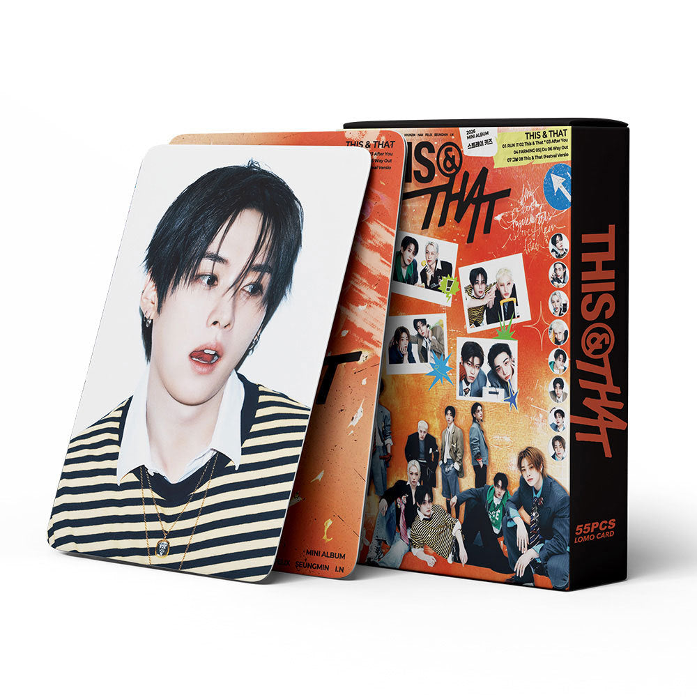 SKZ This & That Photocard Special Edition 55PCS