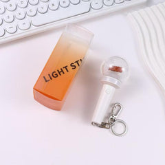 Mini KPOP LightStick Keychain