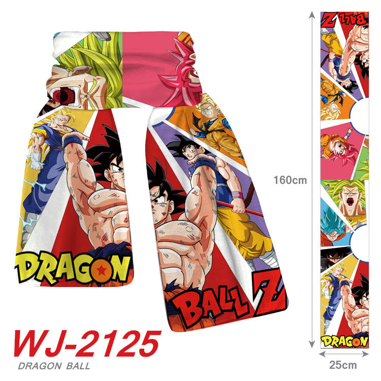 Goku Super Soft Plush Warm Scarf