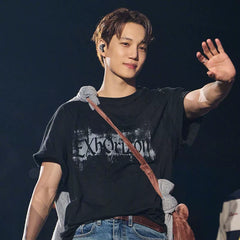 PLANET6EXhOrizon Concert Cotton Short-sleeved T-shirt