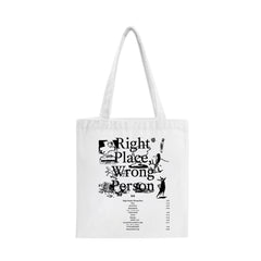 RM KPOP Logo Canvas Shoulder Bag