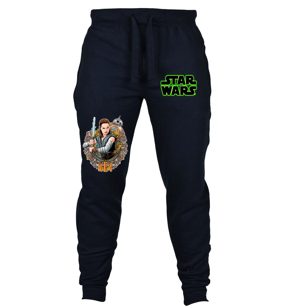 Casual Unisex Comic Slim Fit Sports Sweatpants