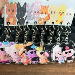 MIGHTEEZ "ROCK THE STAGE" Acrylic Keychain Set