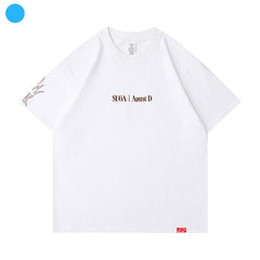 Casual SUGA D-DAY Long-sleeved T-shirt